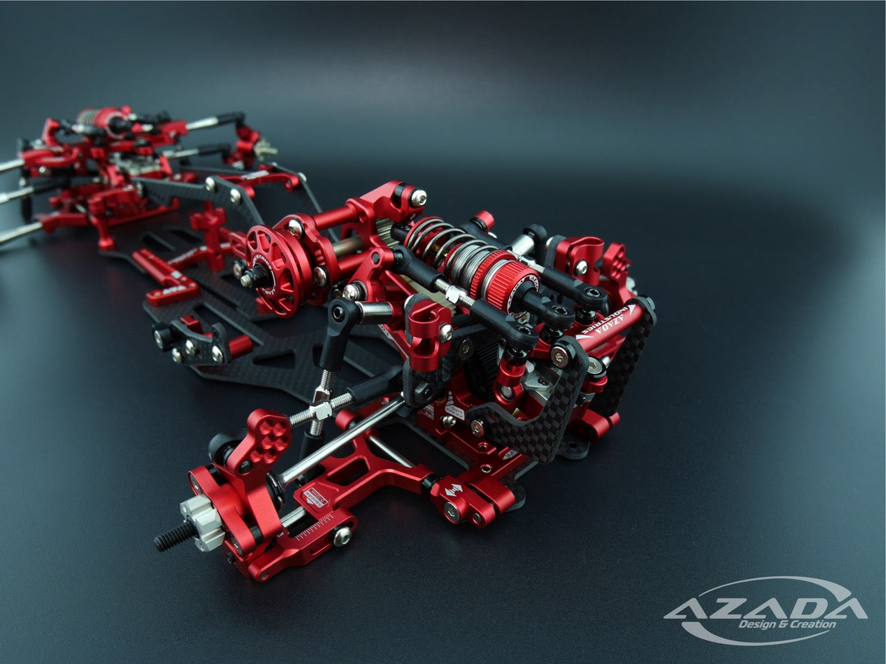 DISCONTINUED: MERLIN 1/10 R/C RWD Competition Drift Car Chassis (Decou ...