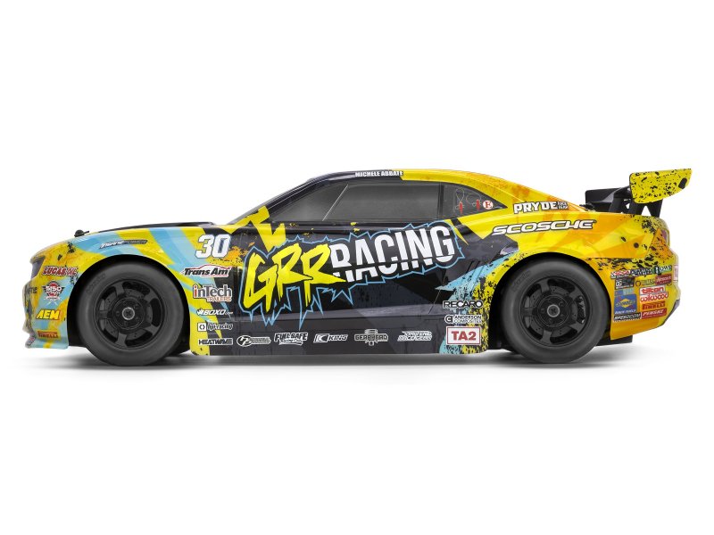 Michele Abbate Grrracing TA2 Camaro *PAINTED* 1-10 Body Set - [HPI] 160230