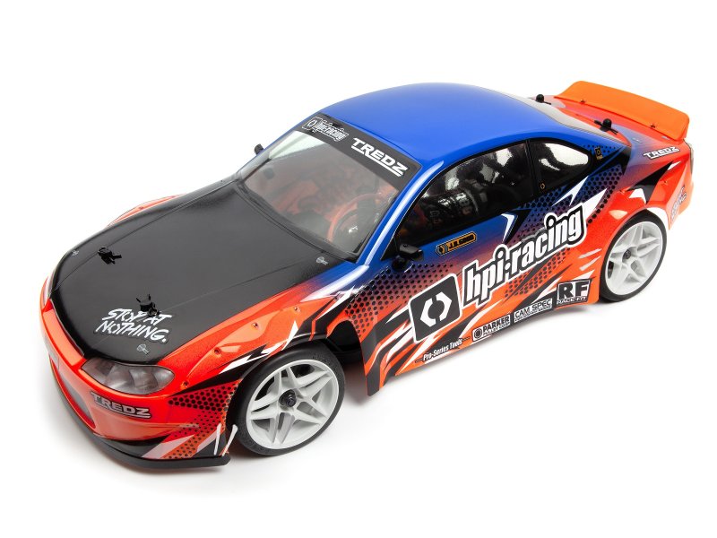 NISSAN SILVIA S15 WIDEBODY w/ Overfenders Drift 1-10 CLEAR Body Set 200mm - [HPI] 160576
