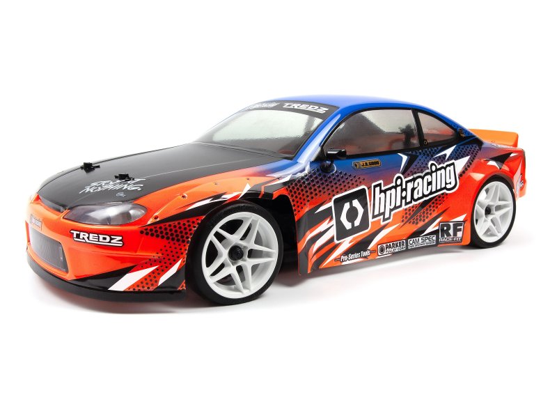 NISSAN SILVIA S15 WIDEBODY w/ Overfenders Drift 1-10 CLEAR Body Set 200mm - [HPI] 160576