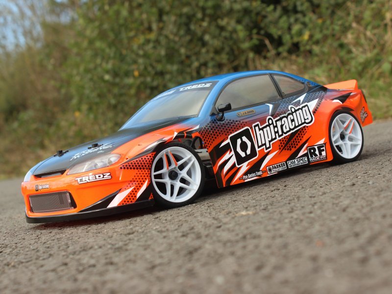 NISSAN SILVIA S15 WIDEBODY w/ Overfenders Drift 1-10 CLEAR Body Set 200mm - [HPI] 160576