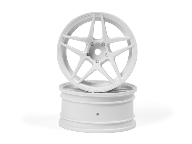 Kansei Astro Wheels White 6mm Offset 1-10 Rims [HPI] 160949