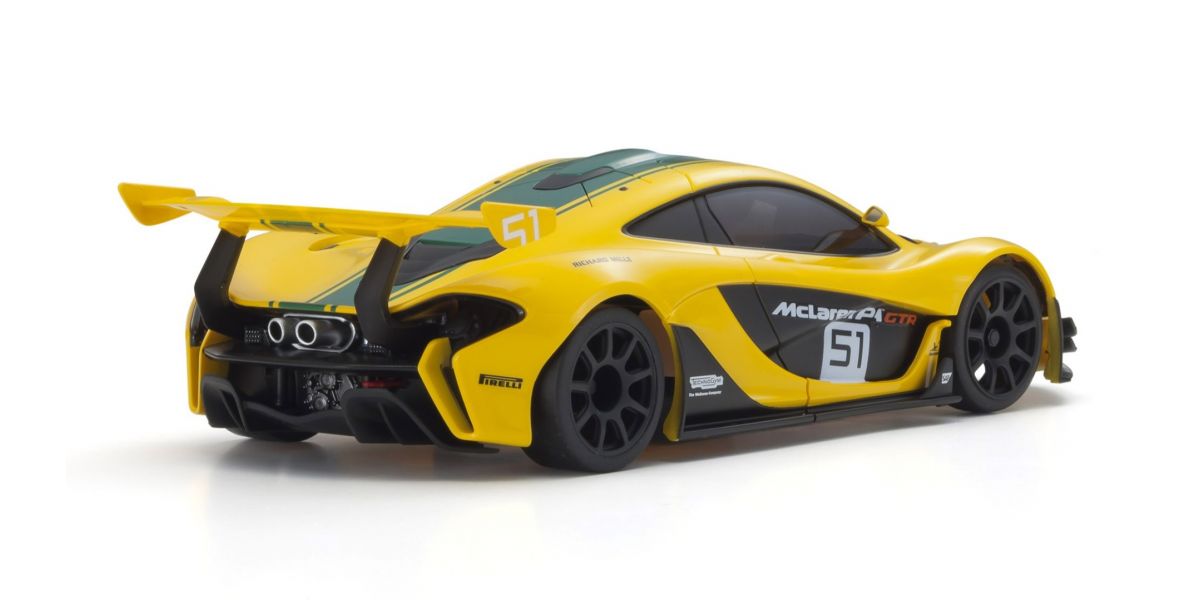 RWD MR-04 McLaren P1 GTR Yellow/Green - Readyset RTR (Ready to Run) MR04 [KYOSHO] 32375YG