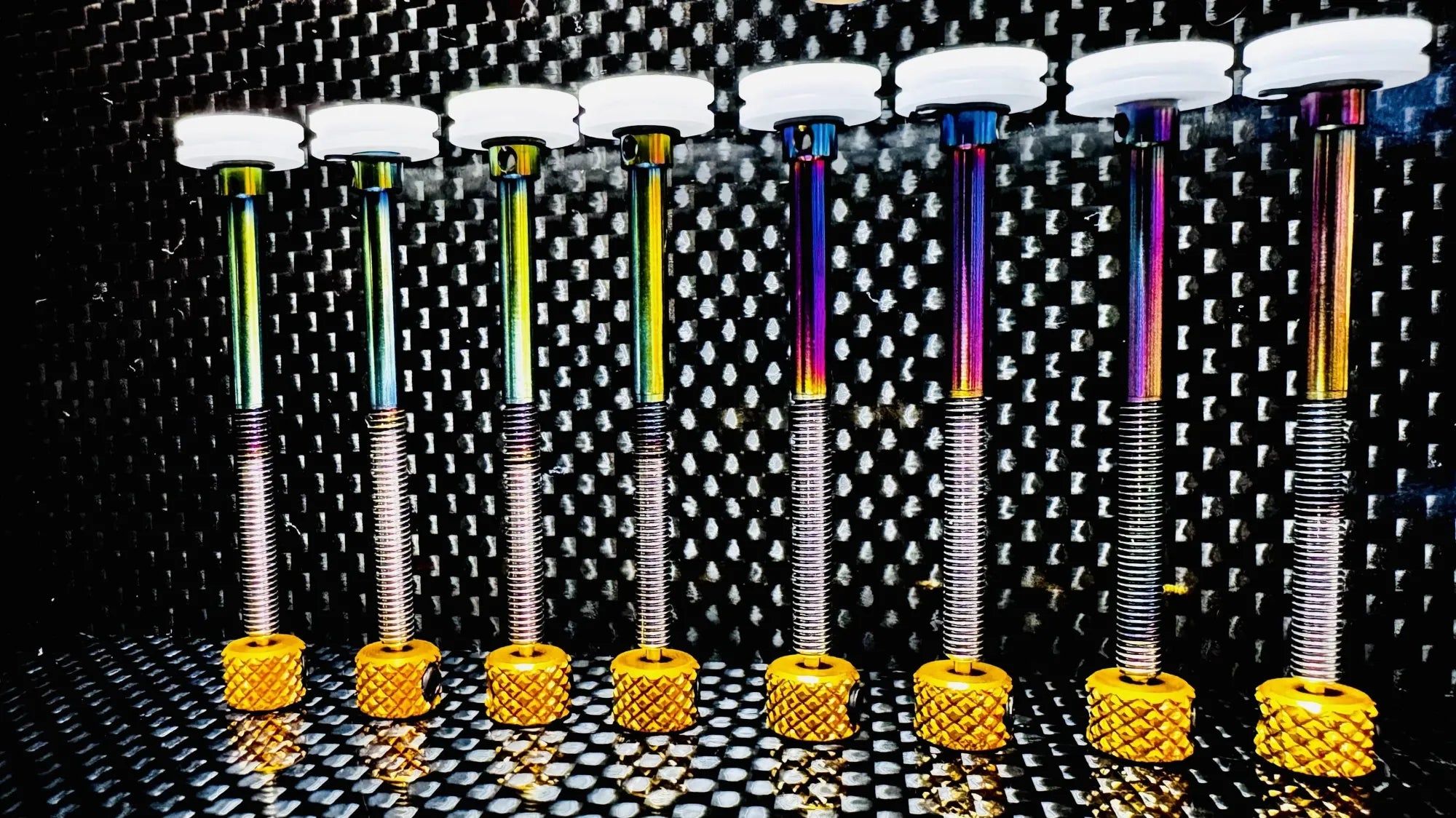 HRC Nerd-Damper Ultimo (ヨコモ用) NERD ULTIMO DLC Adjustable Damper Shaft Set 10mm Piston (2pc