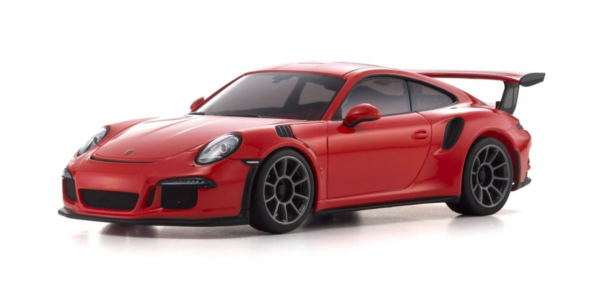 ASC MR04N-RM Porsche 911 GT3 RS Lava Orange Mini-Z RWD 1-28 Painted Body Auto Scale Collection [Kyosho] MZP163OR