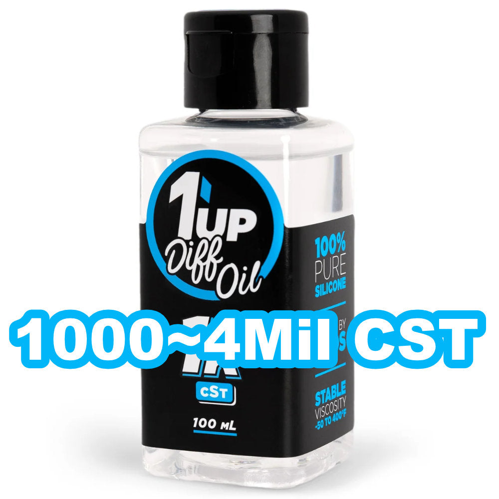 Pure Silicone Differential Oil - Diff Fluid (1k ~ 4mil) [1up Racing]