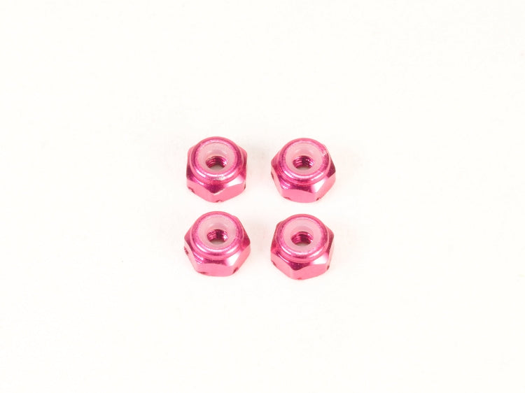 Aluminum 2mm Wheel Lock Nuts - Pink [PN Racing] 200408P – Super-G