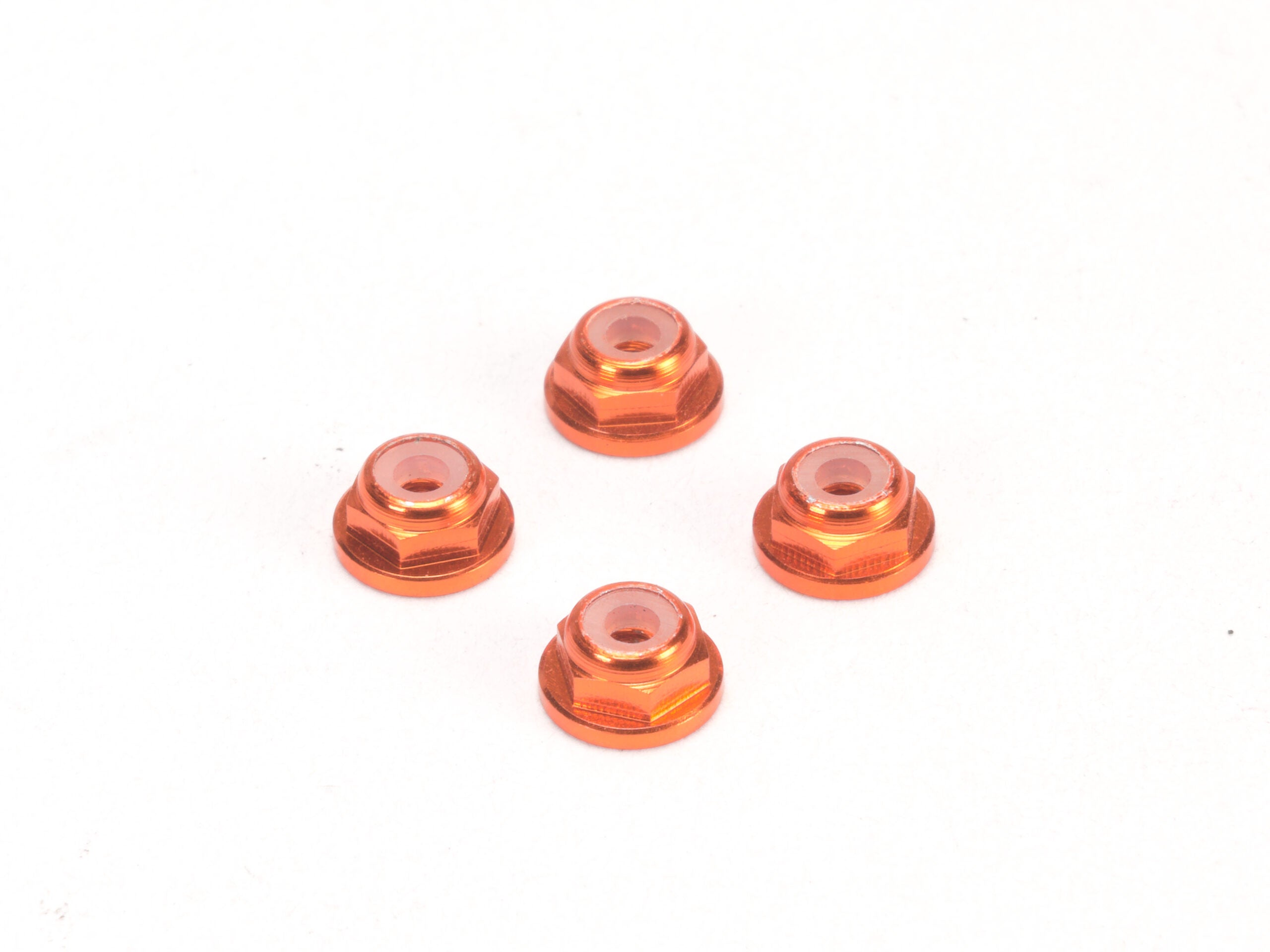 Mini-Z Aluminum 2mm Flanged Wheel Lock Nut Orange Blue Black Red Silver [PN Racing] 200409K 200409 200409R 200409S 200409B