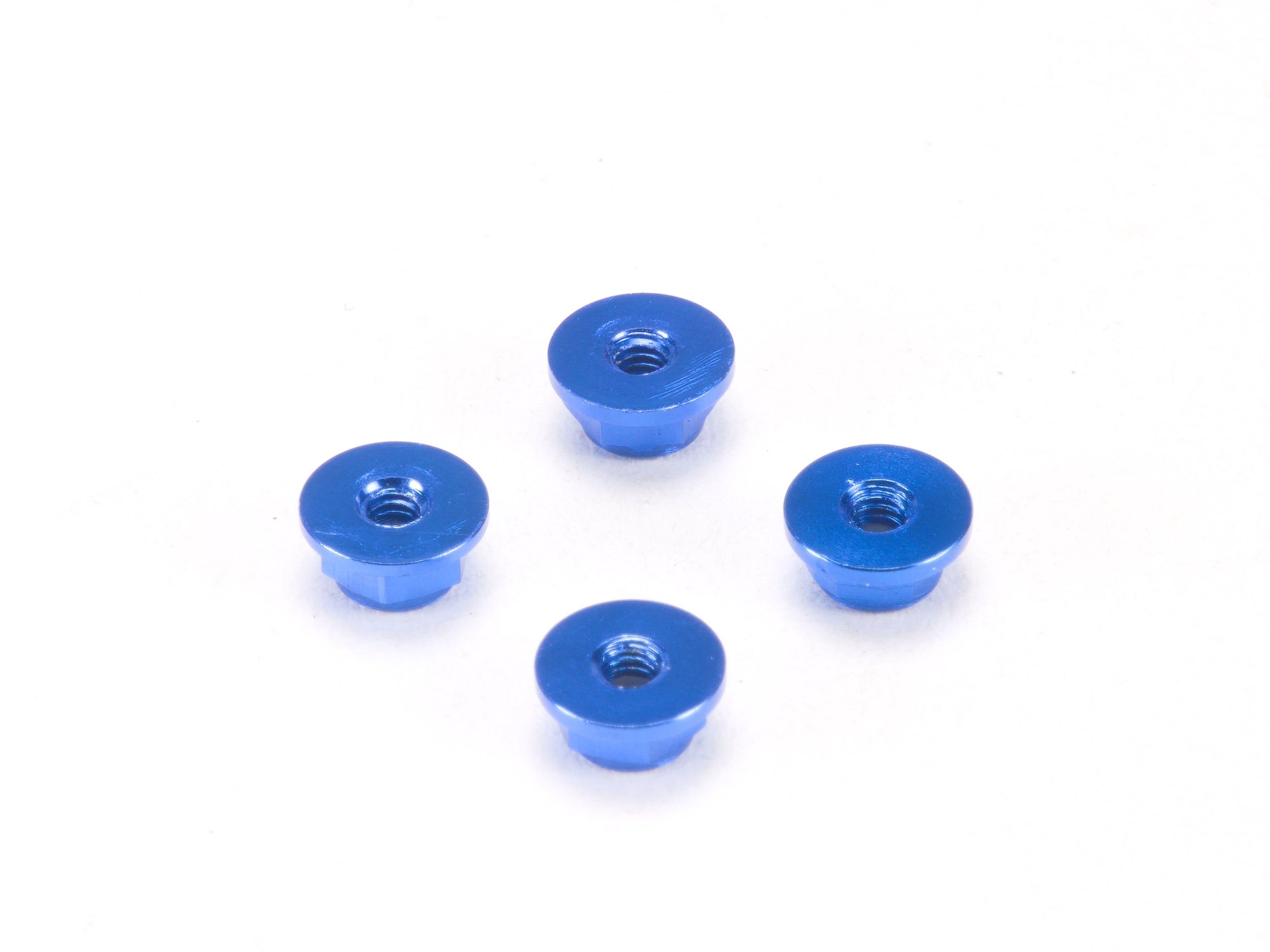 Mini-Z Aluminum 2mm Flanged Wheel Lock Nut Orange Blue Black Red Silver [PN Racing] 200409K 200409 200409R 200409S 200409B