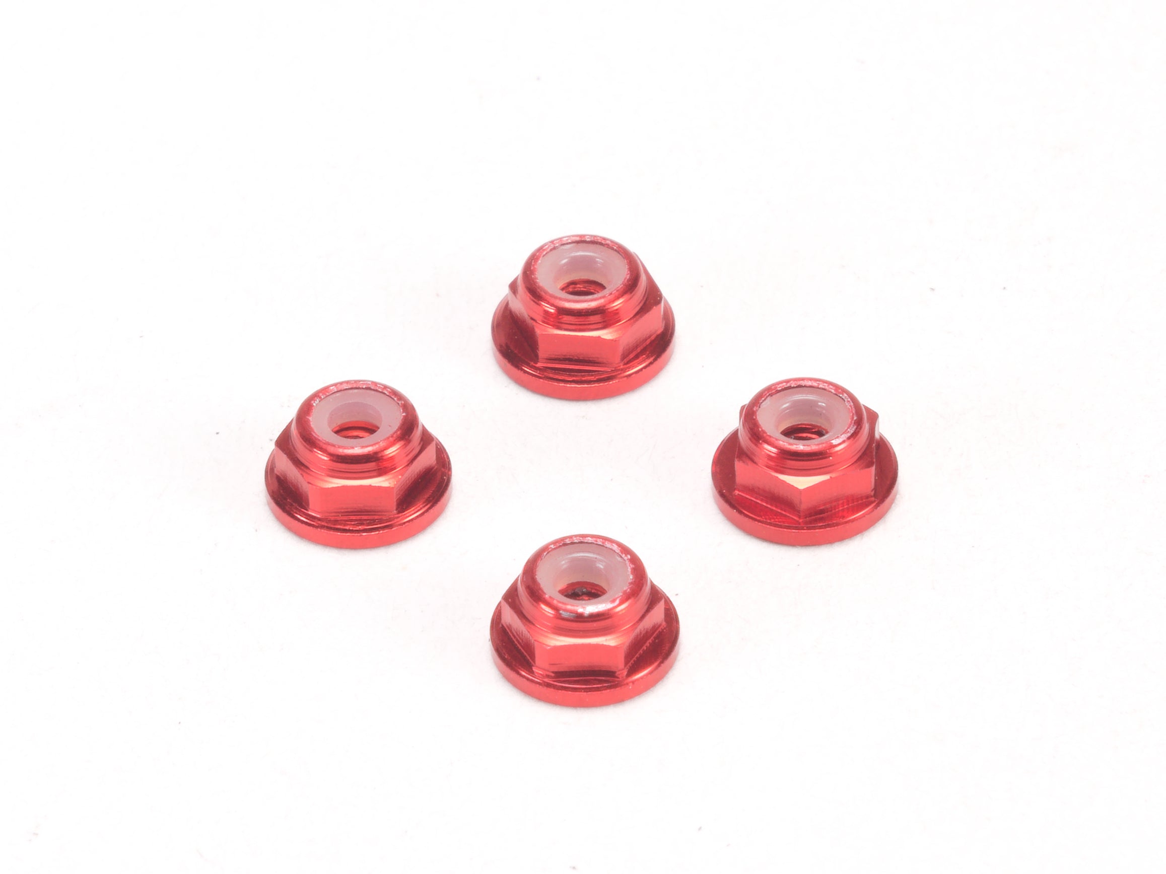 Mini-Z Aluminum 2mm Flanged Wheel Lock Nut Orange Blue Black Red Silver [PN Racing] 200409K 200409 200409R 200409S 200409B