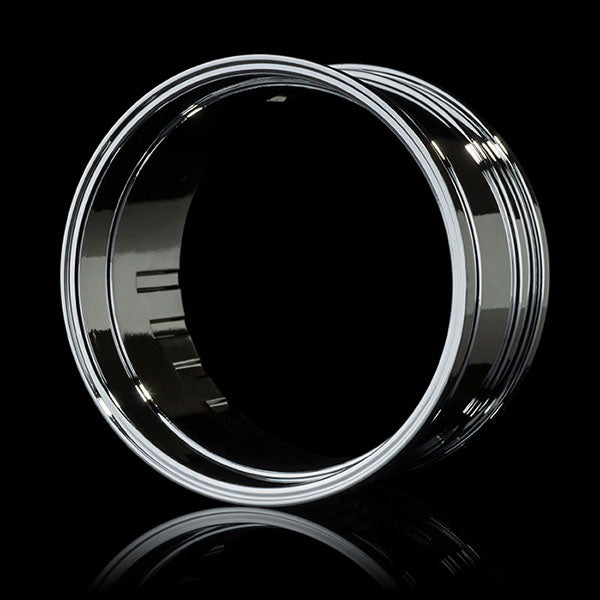 Barrel Rims Clips CHROME CHANGEABLE (ADJUSTABLE) Rim Barrells 1-10 Wheel LIPS (2-Pack ...