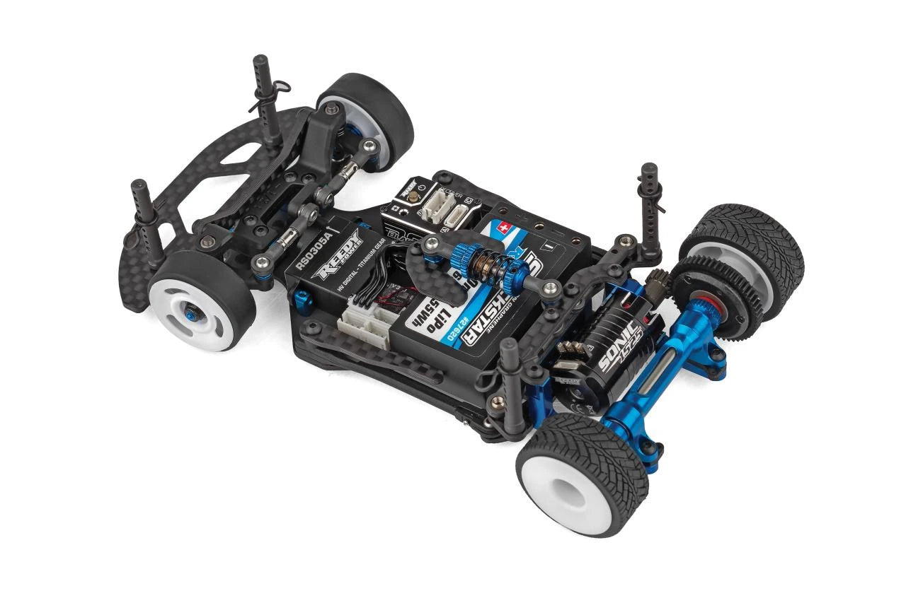 RC28R.1 Team Kit - 1/28 w/ Mako Body Rims Tires RWD On-Road Chassis Touring Car [Associated] 20194