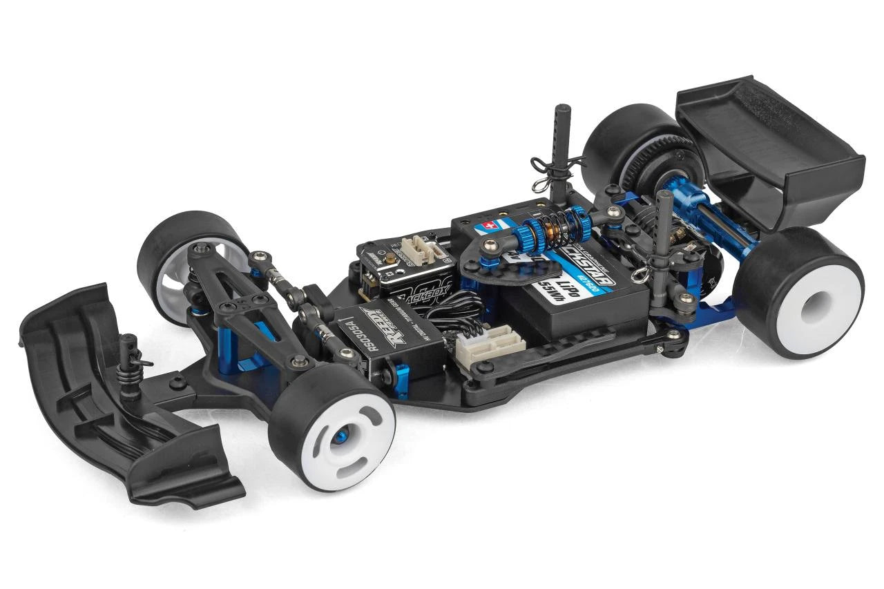 RC28F Team Kit - 1/28 F1 Formula 1 Body Rims Tires RWD On-Road Chassis [Associated] 20195