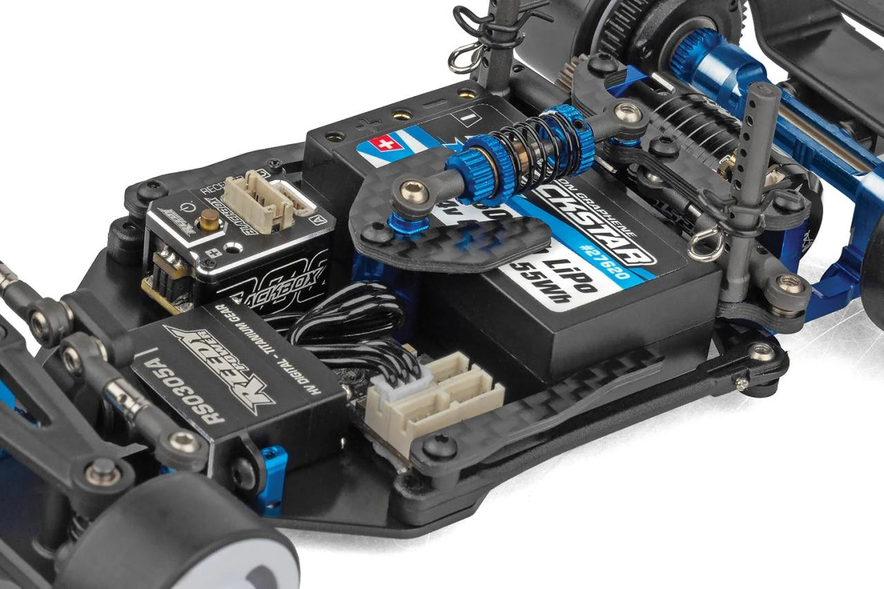 RC28F Team Kit - 1/28 F1 Formula 1 Body Rims Tires RWD On-Road Chassis [Associated] 20195