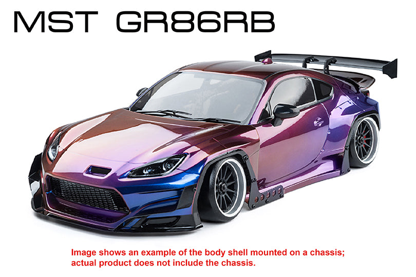 *PAINTED* Toyota GR86 FRS BRZ (Iridescent Purple) - PANDEM Rocket Bunny 1-10 Body Set [MST] 720024IP