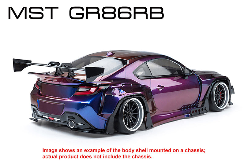 *PAINTED* Toyota GR86 FRS BRZ (Iridescent Purple) - PANDEM Rocket Bunny 1-10 Body Set [MST] 720024IP