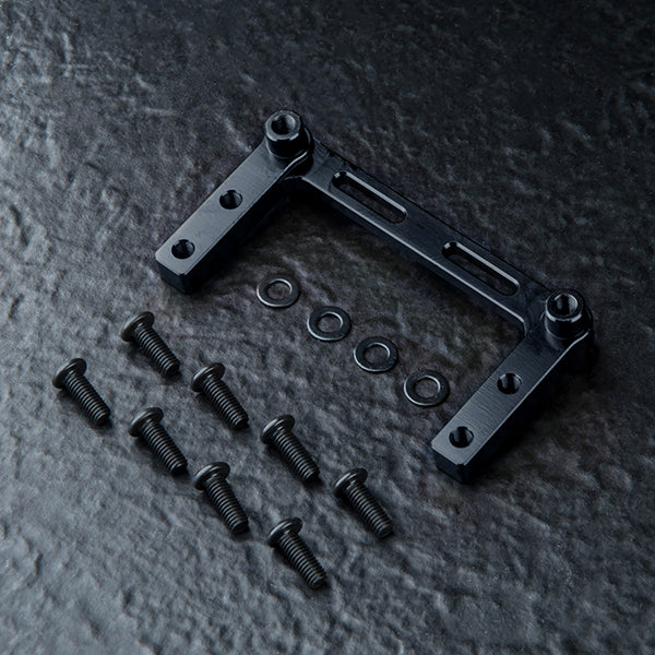 RMX 4 Aluminum Servo Mount Red Black [MST] 210732R 210732BK