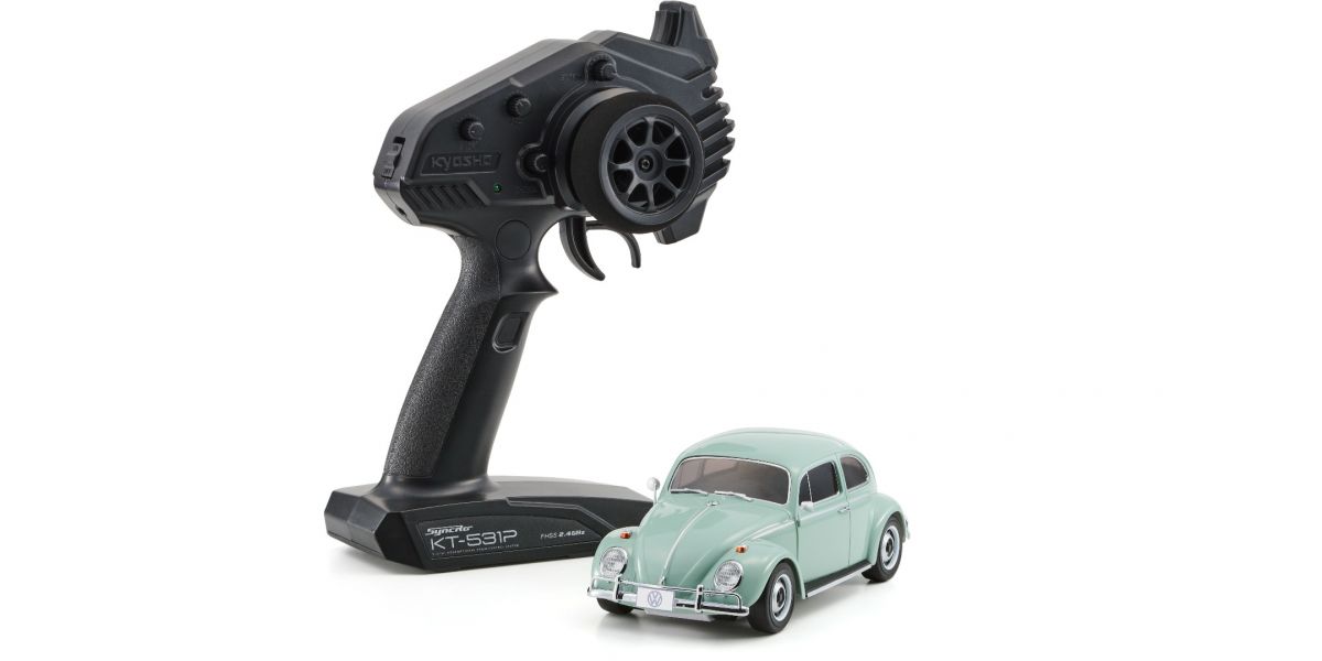 RWD MR-04 VW Beetle 1966 Model Bahama Blue - Readyset RTR (Ready to Run) MR04 BUG [KYOSHO] 32374BBL