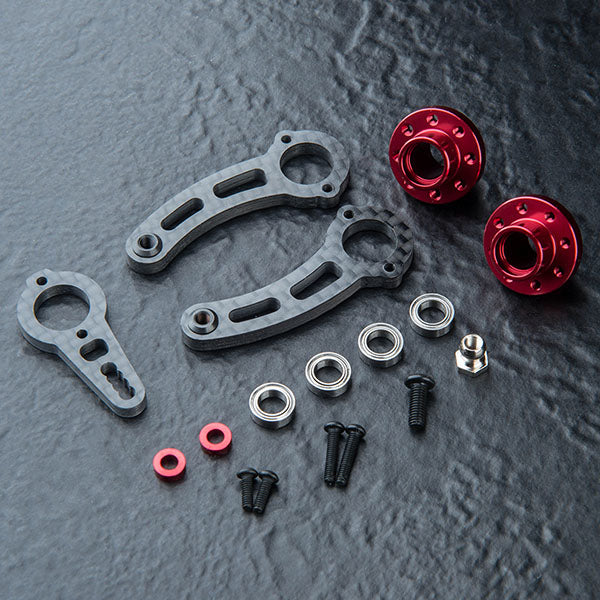 FRX Carbon Fiber Steering Arm Set (RED) FRX [MST] 210703R