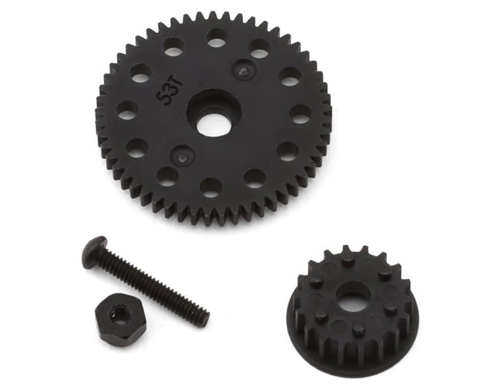 TC28 Spur Gear, Center Pulley & Lay Shaft Set [ASSOCIATED] 21463