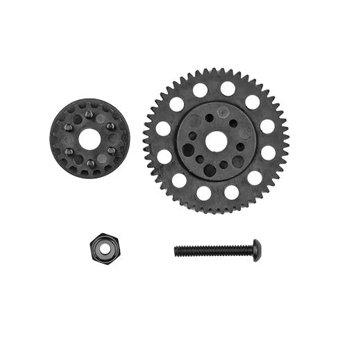 TC28 Spur Gear, Center Pulley & Lay Shaft Set [ASSOCIATED] 21463
