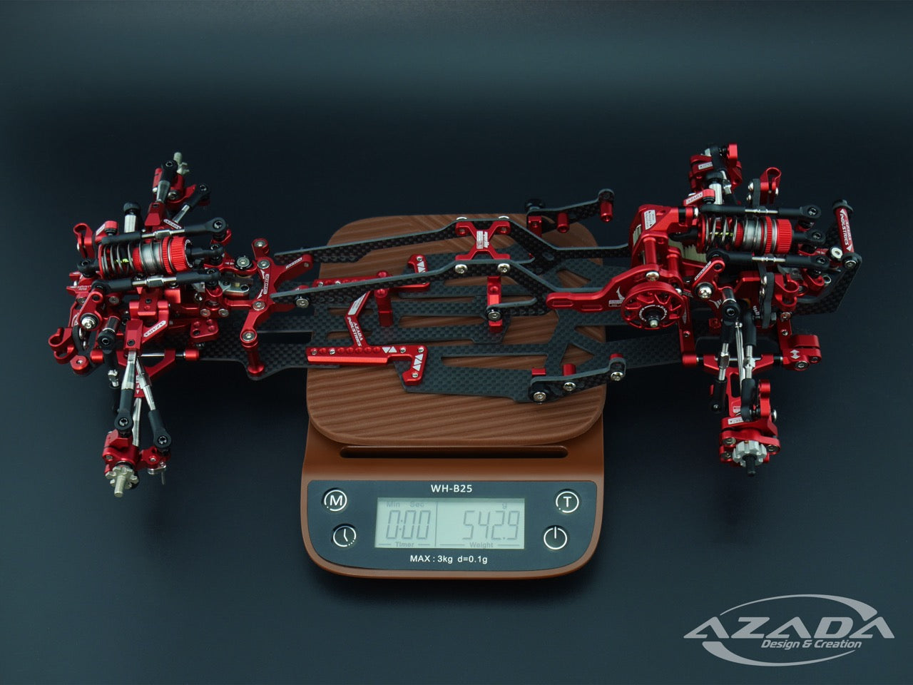 DISCONTINUED: MERLIN 1/10 R/C RWD Competition Drift Car Chassis (Decou ...
