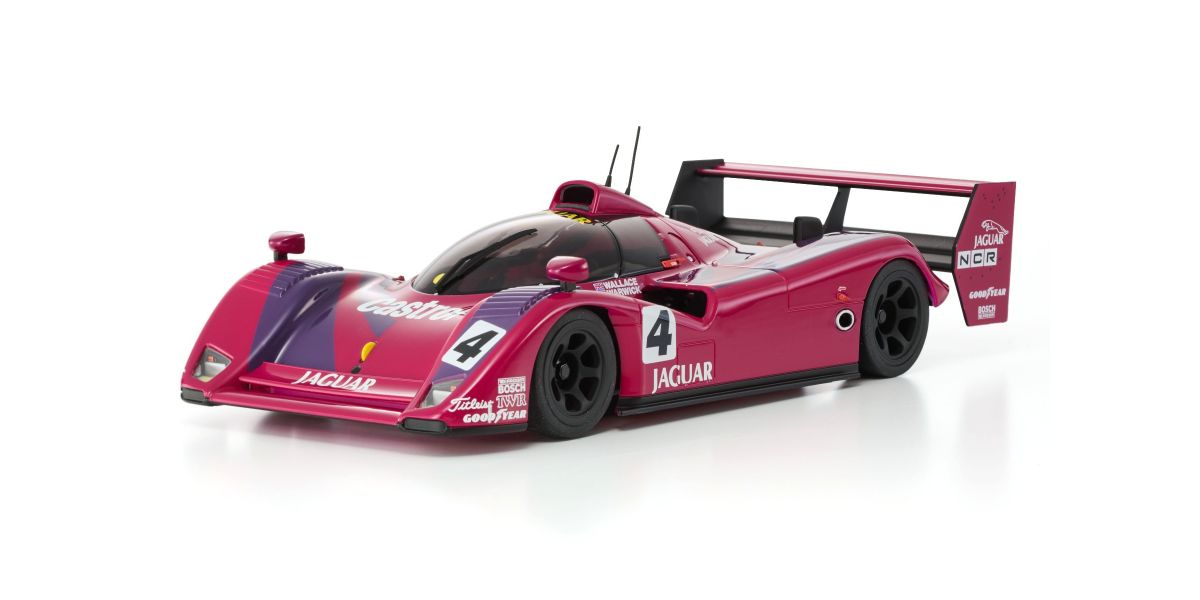 MINI-Z Racer MR-04 RWD JAGUAR XJR-14 No.4 LM 1991 MAROON Readyset RTR (Ready to Run) [KYOSHO] 32369LE