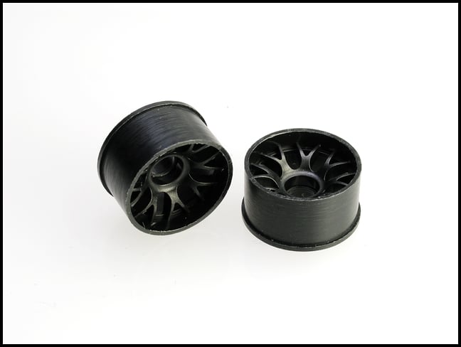 人気スポー新作 - Cut Machine 2WD BBS Mini-Z for Rims RWD - BLACK Wheels 自動車