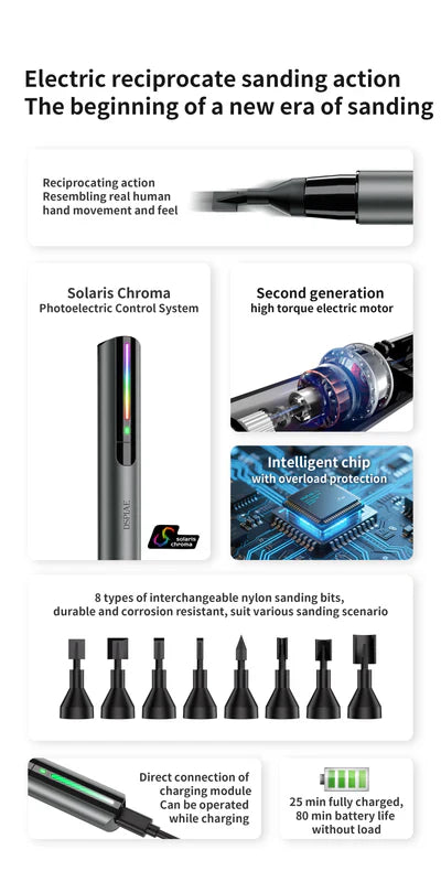 PRO Electric Reciprocating Sanding Pen [DSPIAE] ES-A PRO