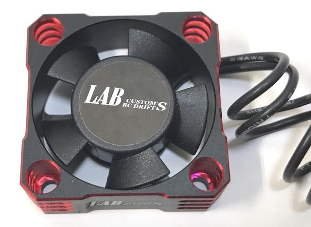 LAB 30x30x10mm Aluminum High Speed Cooling Fan (Red - Purple) [LAB] LP-019 LP-047