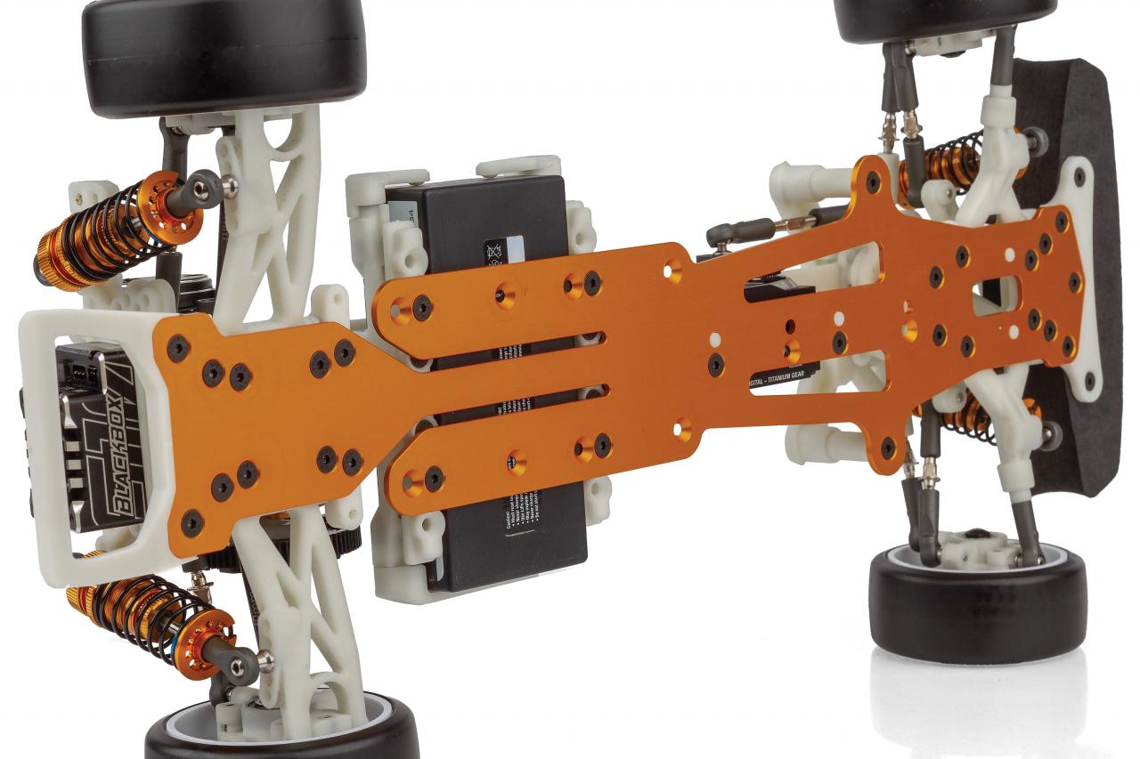 DC10 Classic Kit GOLD EDITION RWD 1/10 Drift Car Kit [Associated] ASC 30135