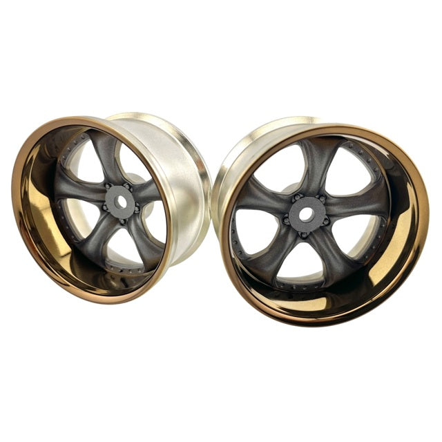 Work VS-KF VSKF 1-10 VS KF Wheels (Bronze Gray Metallic) 6mm / 8mm 1-10 RIMS [Lab] LW-0906BGM  LW-0908BGM
