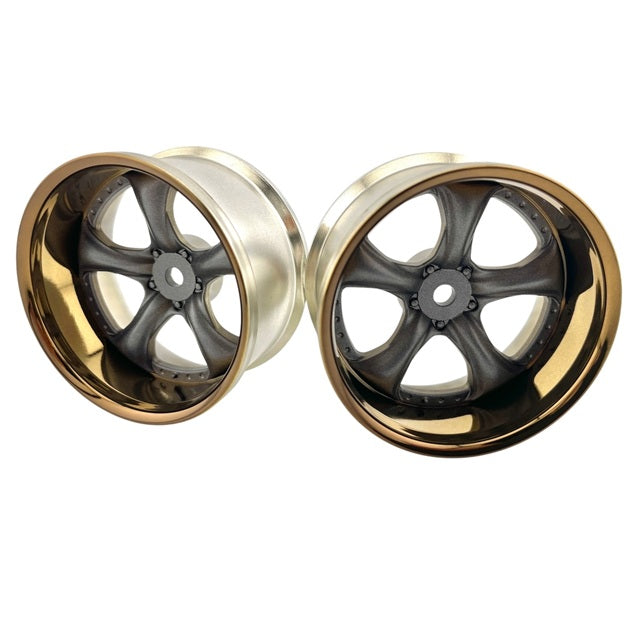 Work VS-KF VSKF 1-10 VS KF Wheels (Bronze Gray Metallic) 6mm / 8mm 1-10 RIMS [Lab] LW-0906BGM  LW-0908BGM