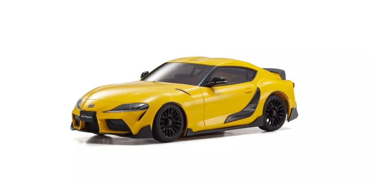 RWD MR-04 TOYOTA GR Supra TRD Aero Lightning Yellow A90 - Readyset RTR (Ready to Run) MR04 [KYOSHO] 32378Y
