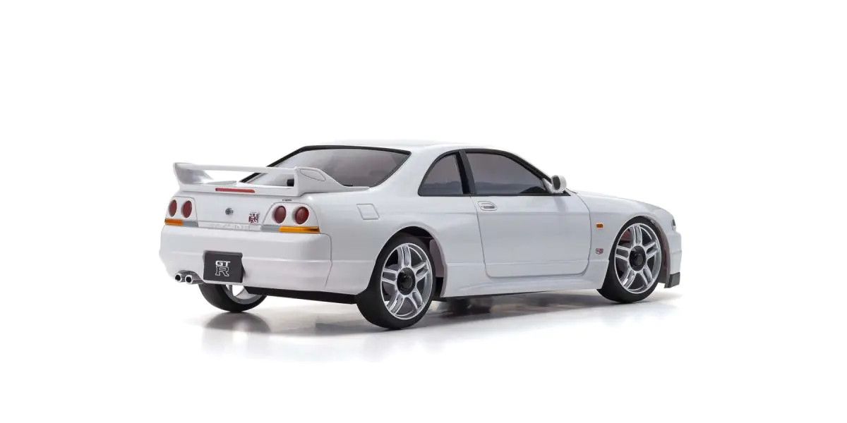 ASC MA-020 Nissan Skyline GTR R33 White 1-28 Painted Body Auto Scale Collection [Kyosho] MZP468W