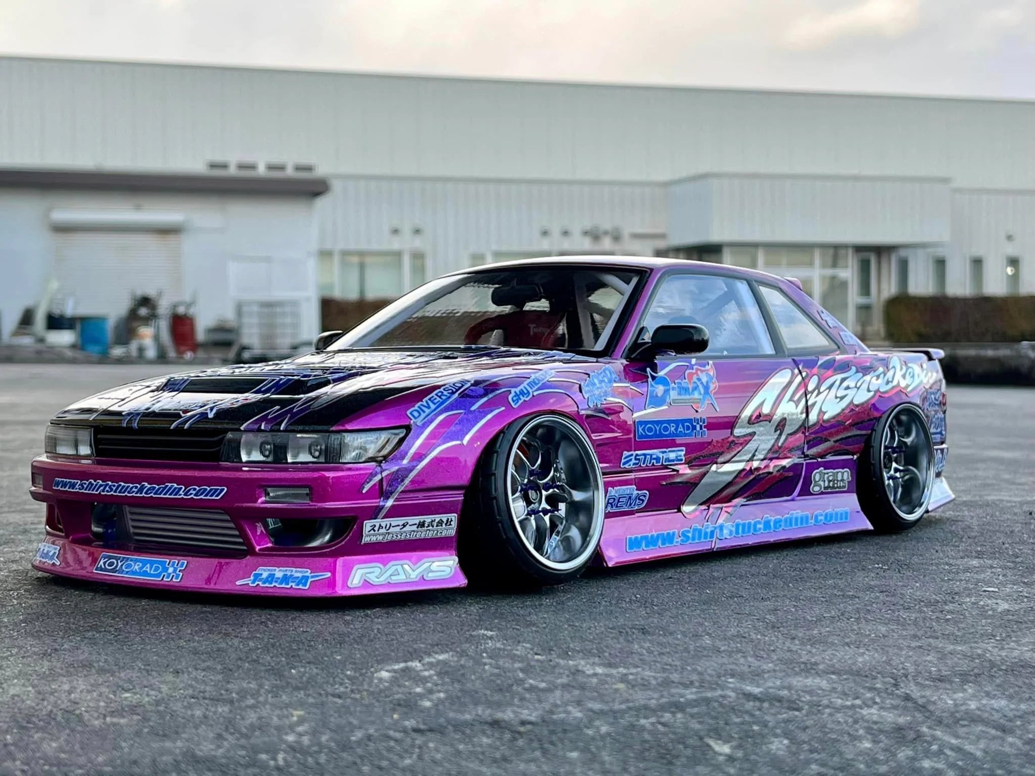 shirtstuckedin 3037 S13 - RC DRIFT 1/10 LIVERY KIT DECAL STICKER SET [shirtstuckedin] 3037-S13