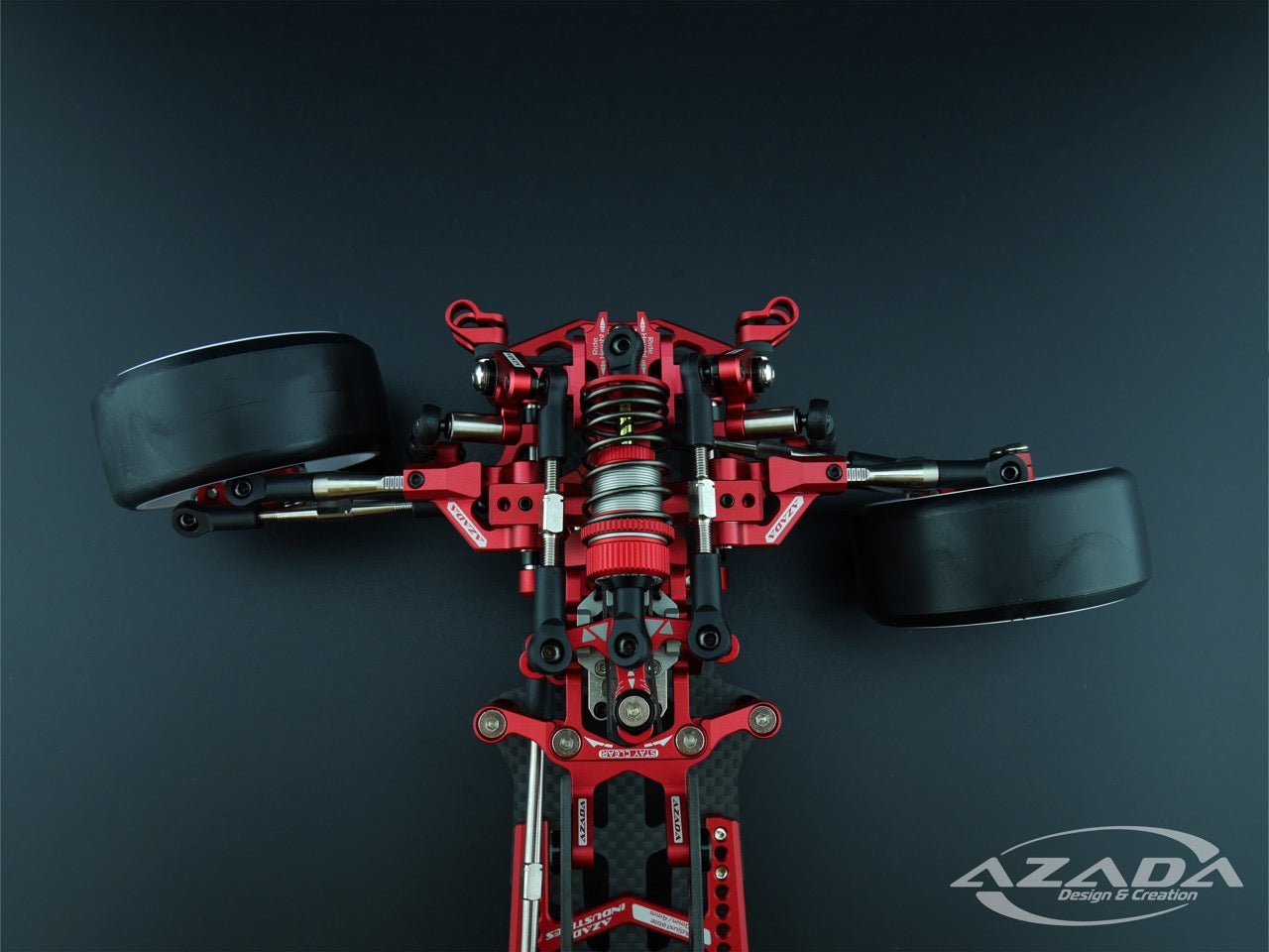 DISCONTINUED: MERLIN 1/10 R/C RWD Competition Drift Car Chassis (Decou ...