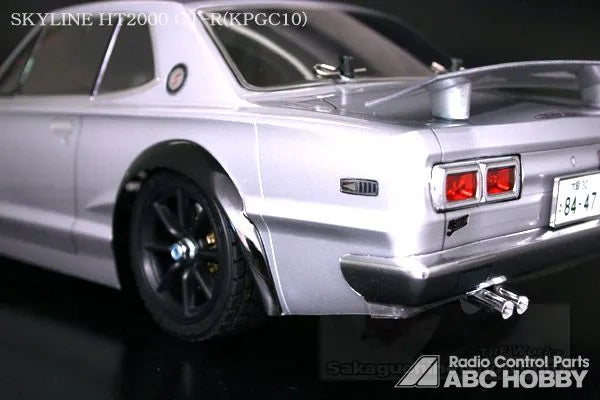 Nissan Skyline Hakosuka GT-R / Body Set with Light Buckets (KPGC110) - 1-10 Body Set [ABC Hobby] 67085