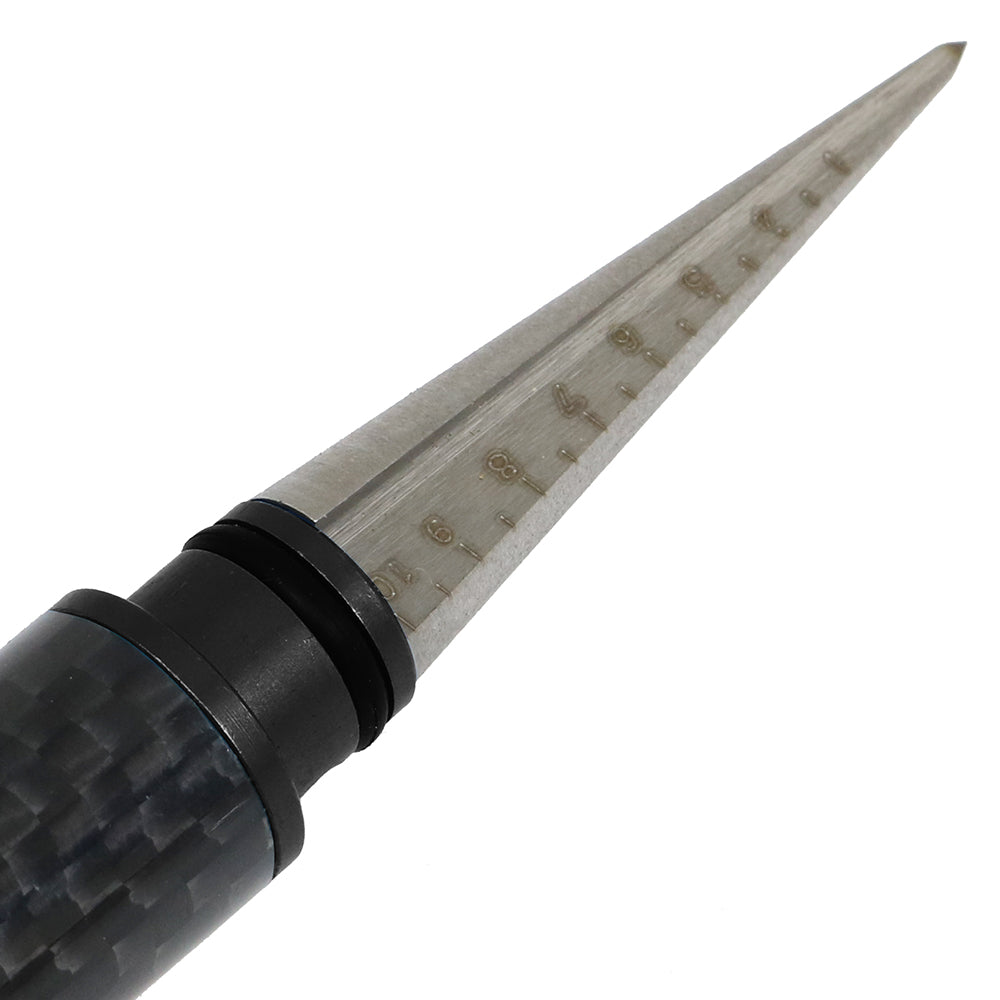 Carbon Fiber Silver Body Reamer - 0-10.3mm Hole Punch  [Eagle] 3775U2-BK
