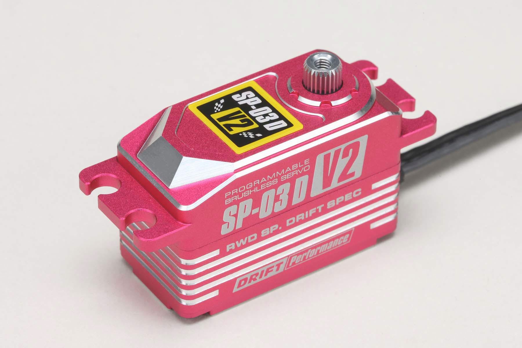 SP03D V2 RWD Drift Spec Servo Brushless Programmable Digital BLUE RED BLACK PURPLE (Low profile size) 13kg [Yokomo] SP-03DV2