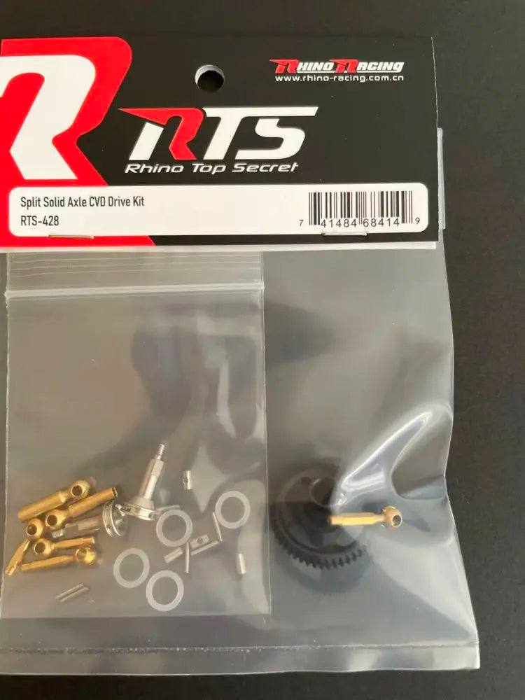 1/24 RTS - POM Straight Shaft + Extendable CVD [Rhino Racing] RTS-428