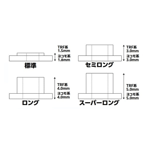 Shock Guide (Normal / Semi Long / Long / Super Long) Big Bore and TRF ...