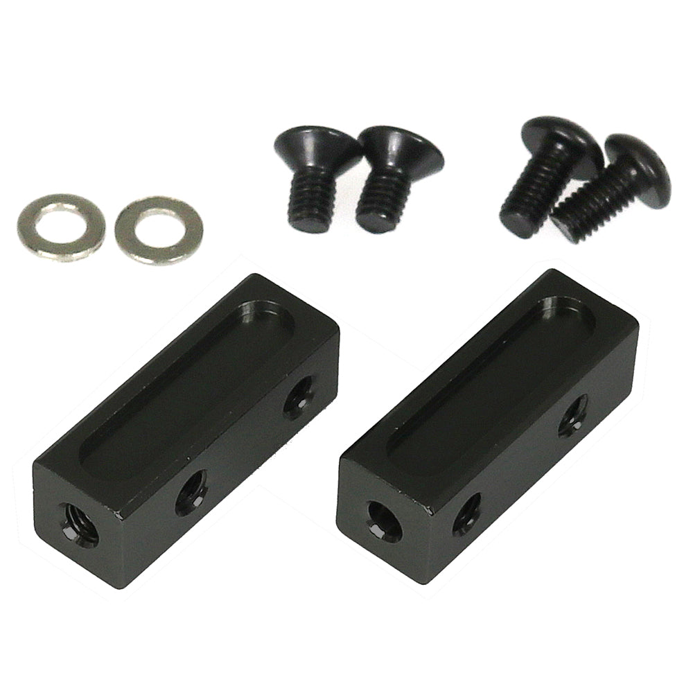 Aluminum Lightweight SP Servo Mounts - Black Red Purple [Eagle] 407LP2-L0-PU 407LP2-L0-BK