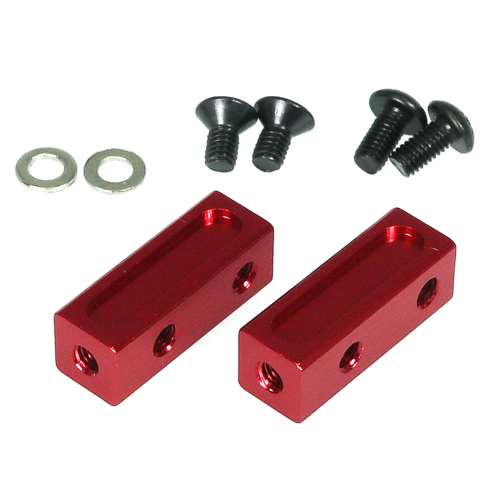 Aluminum Lightweight SP Servo Mounts - Black Red Purple [Eagle] 407LP2-L0-PU 407LP2-L0-BK