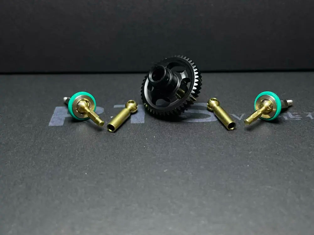 1/24 RTS - POM Straight Shaft + Extendable CVD [Rhino Racing] RTS-428