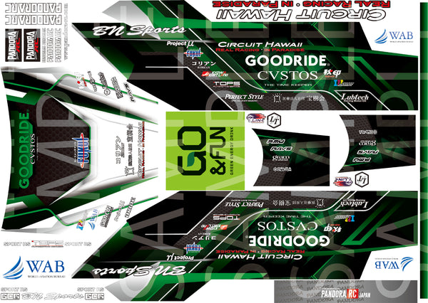 Jrp Sticker Design Vinyl&Logo Sticker SET (Jin Horino SPEC) Formula D Japan Graphics Live ...