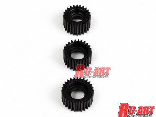 Reinforced idler gear 48P 28T 24T (850 or 1050 bearing specification) YD RD SD RDX GRK JAGER [RC Art] ART2809 ART2808 ART2807