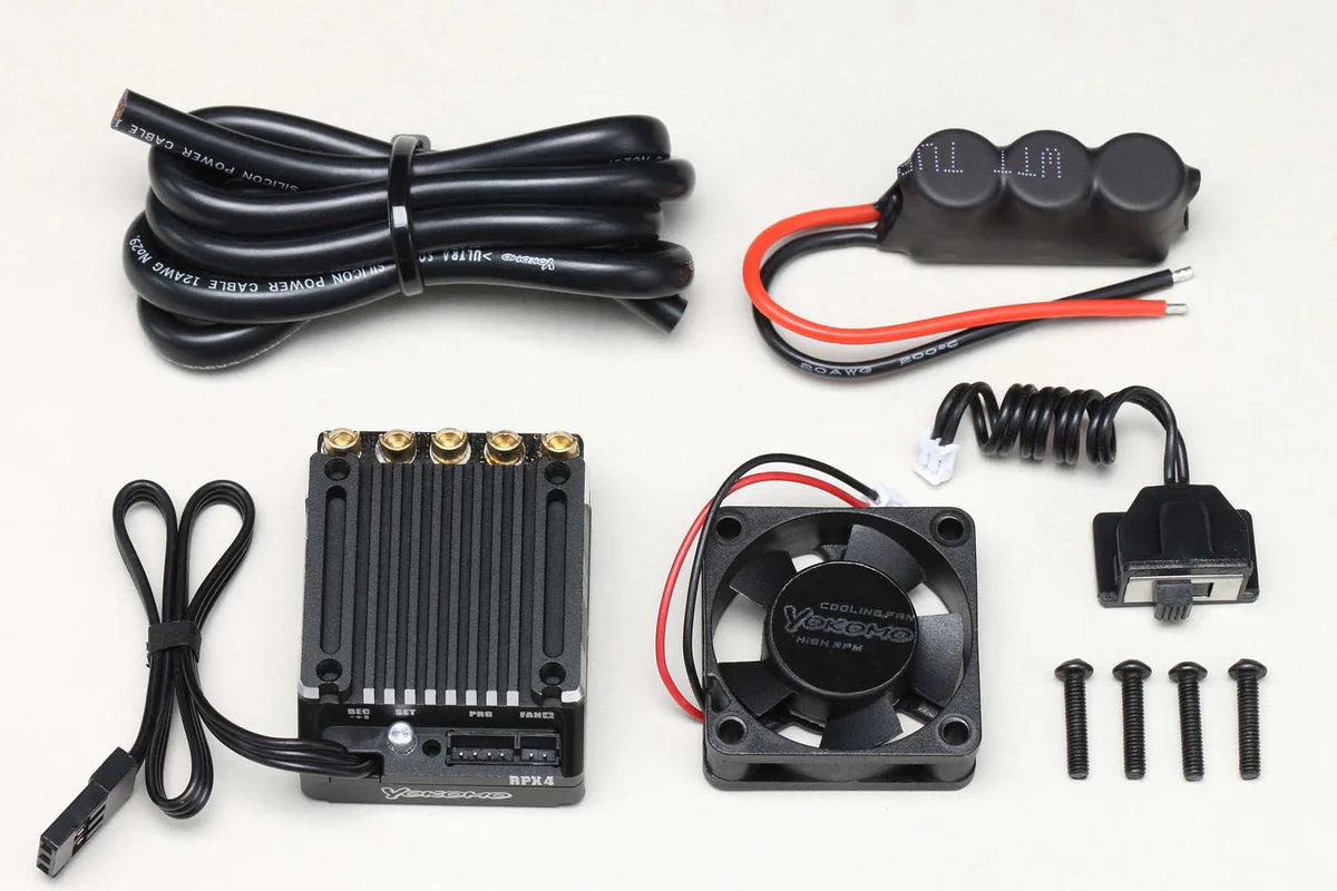 RPX 4 (RPX4) BLACK Brushless Electronic Speed Control ESC [Yokomo RPX 4 (RPX4) BLACK Brushless Electronic Speed Control ESC [Yokomo