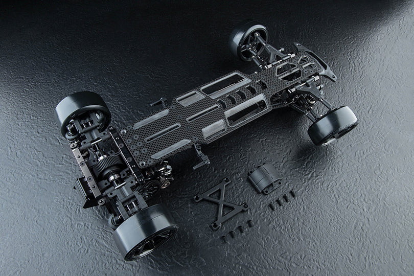 RED - BLACK - RMX 4 GT Competition-Level 1-10 RWD Chassis Kit RC Drift Car  [MST] 532219BK 532219R