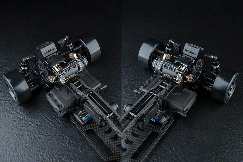 RED - BLACK - RMX 4 GT Competition-Level 1-10 RWD Chassis Kit RC Drift Car  [MST] 532219BK 532219R